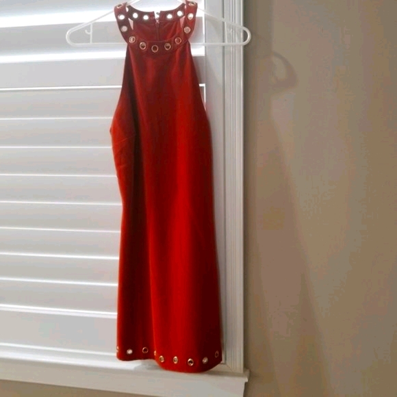 Lulu's Burnt Orange "What A Stud" Dress Small - Picture 2 of 3